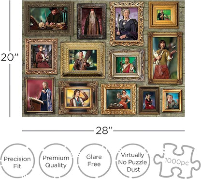 Harry Potter - Witches and Wizards, 1000 Piece Puzzle