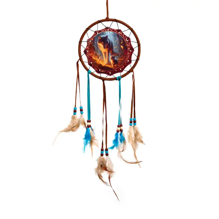 Fairy Dream Wolf & Cub Dreamcatcher