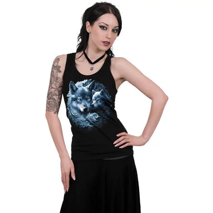 Wolf Guardian - Razor Back Top Black