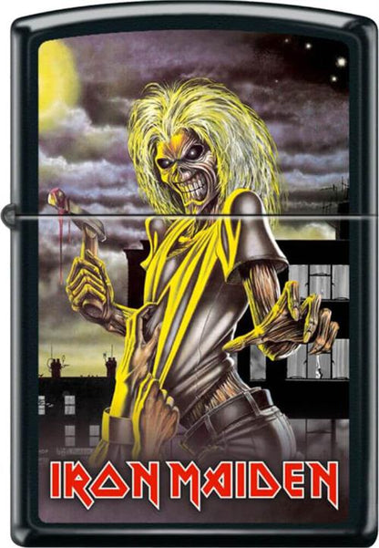 Iron Maiden Killers Black Matte Zippo Lighter