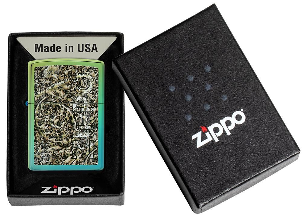 Zippo Lighter: Distressed Filigree, High Polish Teal