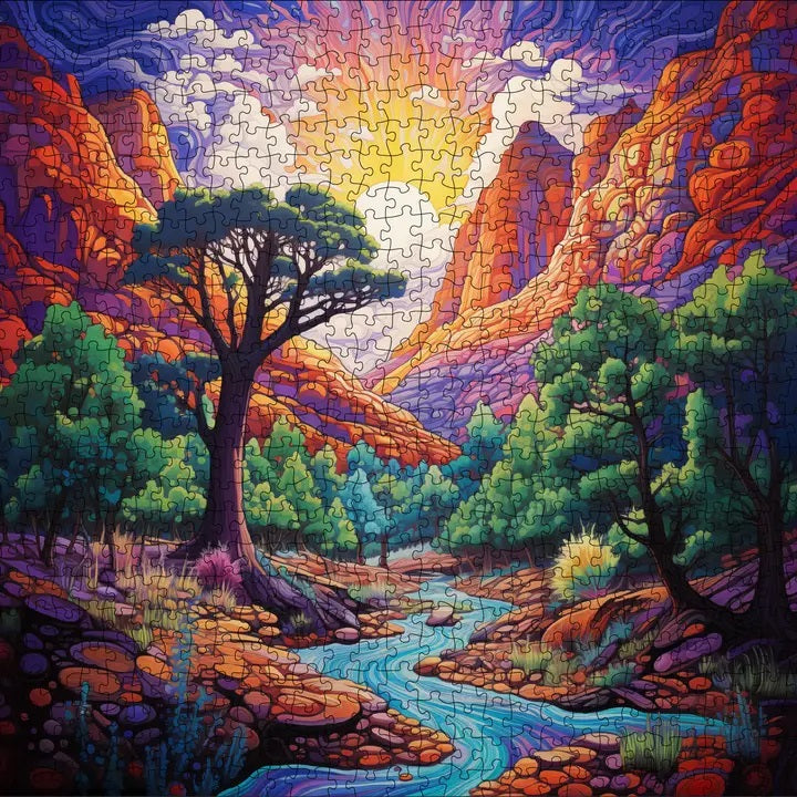 Zion Zen, 1000 Piece Puzzle