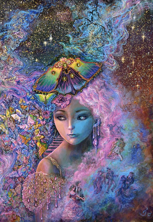 A Bevy of Butterflies af Josephine Wall, 1000 brikkers puslespil
