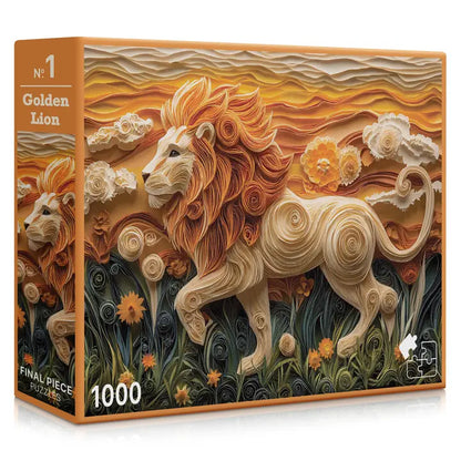 No. 1 - Golden Lion, 1000 Piece Puzzle