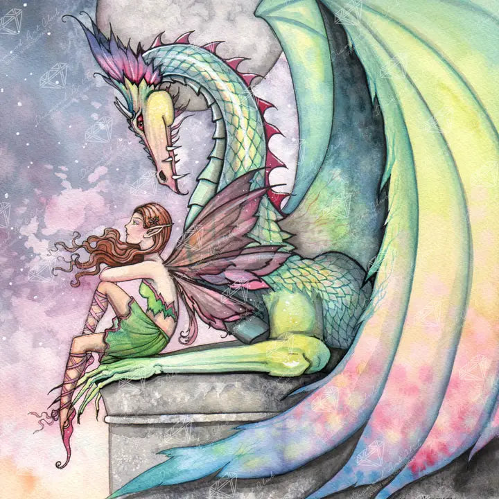 Preparing For Flight by Molly Harrison, Diamond Art Kit