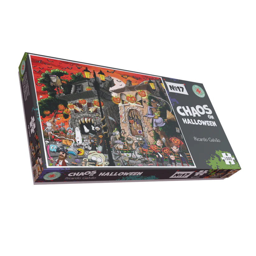 Chaos on Halloween by Ricardo Galvao, 1000 Piece Puzzle