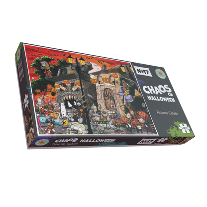 Chaos on Halloween by Ricardo Galvao, 1000 Piece Puzzle