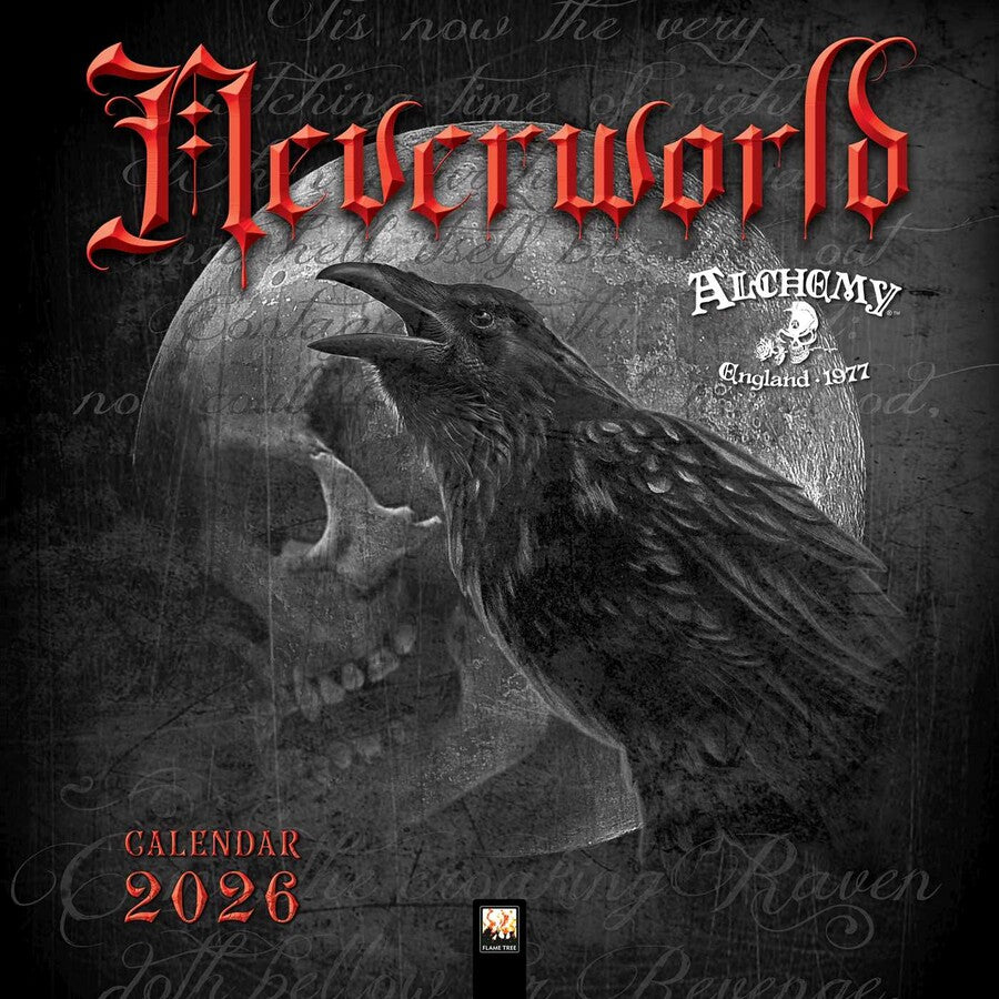 Alchemy: Neverworld Wall Calendar 2026 (Art Calendar) – FairyPuzzled