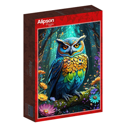 Blue Owl from 123RF, 500 Piece puzzle