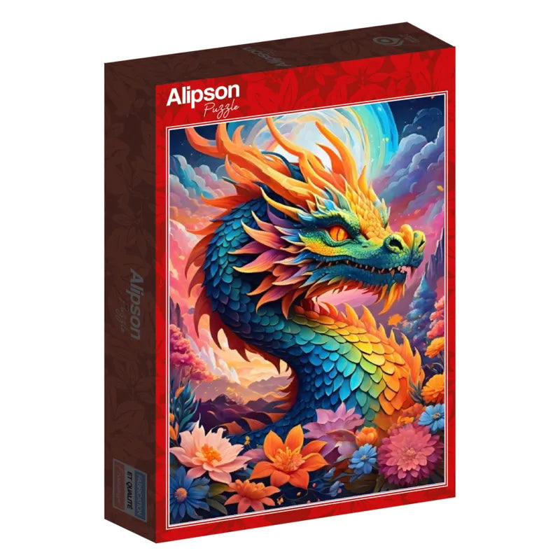 Colourful Dragon from 123RF, 1000 Piece Puzzle
