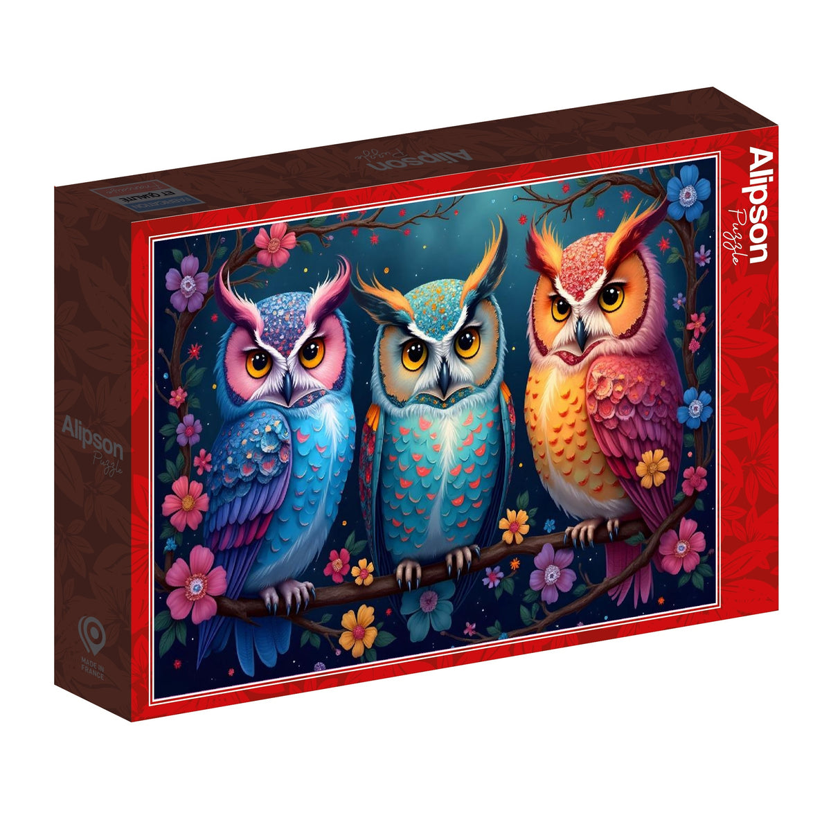 Owls and Enchanted Night from 123RF, 1000 Piece Puzzle