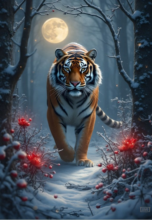 The Tiger's Eye from 123RF, 1000 Piece Puzzle