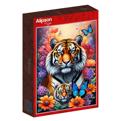 Tigers - Maternal Love Collection from 123RF, 1000 Piece Puzzle