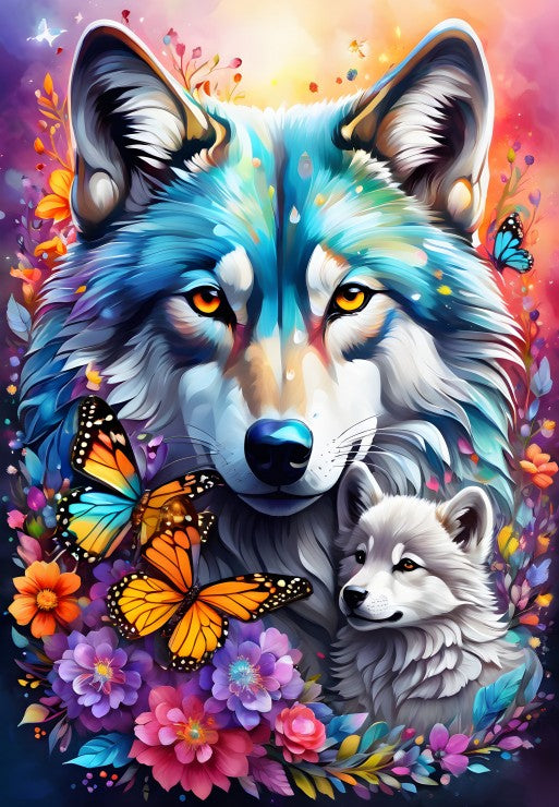 Wolves - Maternal Love Collection, 1000 Piece Puzzle