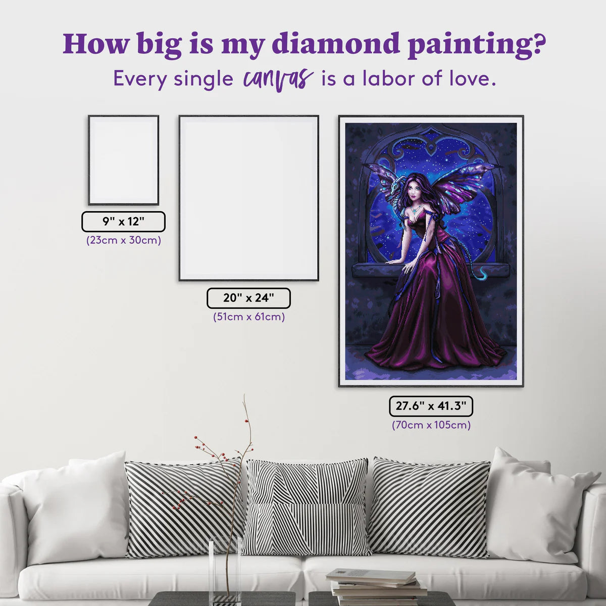 Andromeda by Rachel Anderson, Diamond Art Kit