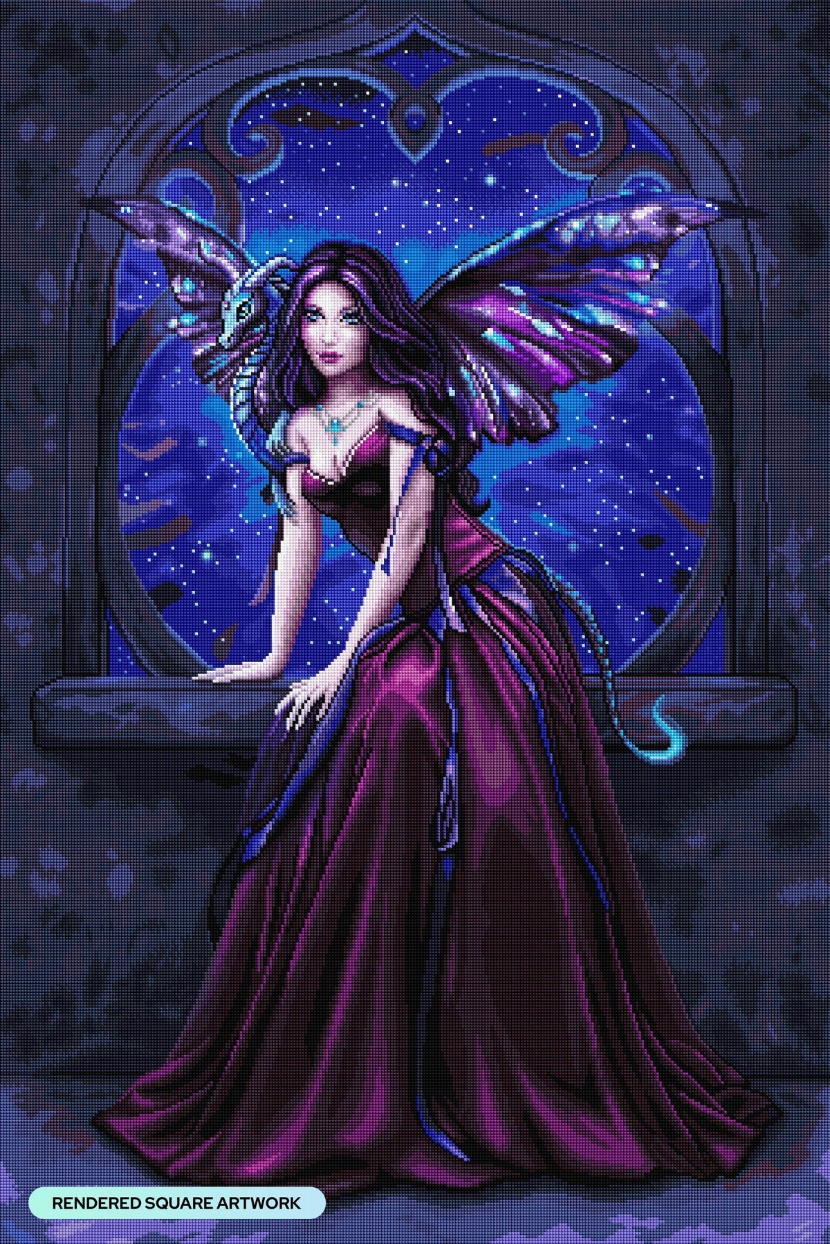 Andromeda by Rachel Anderson, Diamond Art Kit