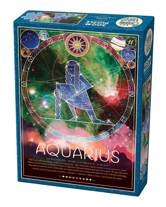 Aquarius by Cobble Hill, 500 Piece Puzzle