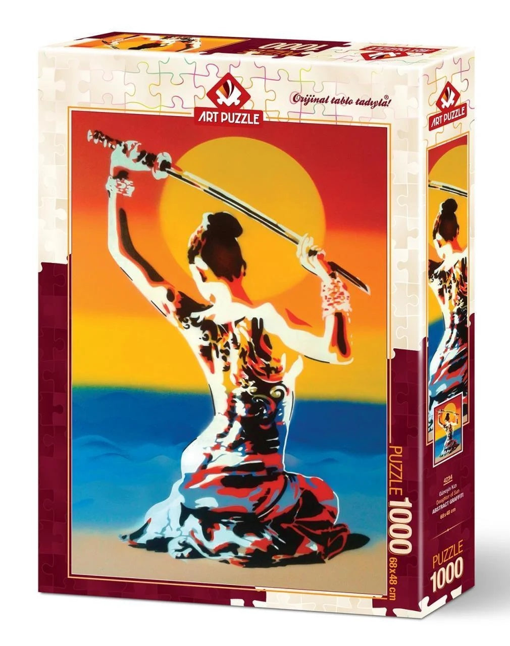 Daughter of Sun by Abstract Graffiti, 1000 Piece Puzzle