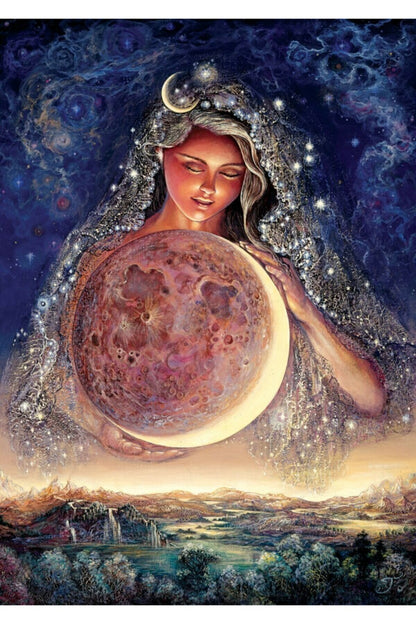 Moon Goddess (Glow in the Dark Version) by Josephine Wall, 1000 Piece Puzzle