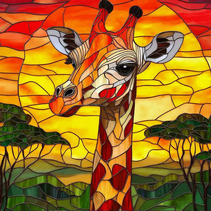 No. 10 - Sunset Giraffe, 1000 Piece Puzzle