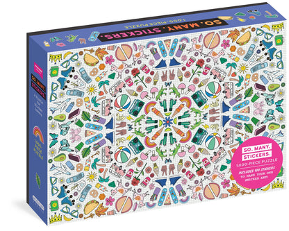 So. Many. Stickers, 1000 Piece Puzzle