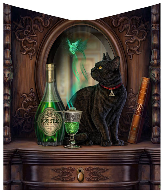 Absinthe by Lisa Parker, Throw