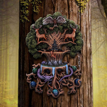 Yggdrasil Wall Plaque by Anne Stokes