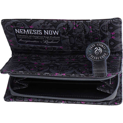 Unzipped Dragon Embossed Purse by Anne Stokes