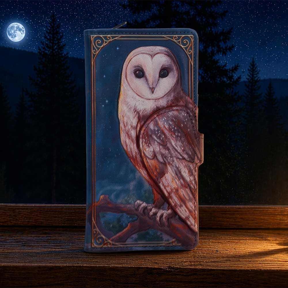 Moon Flight Embossed Purse