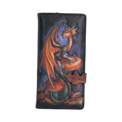 Anne Stokes Mushroom Dragon Embossed Purse