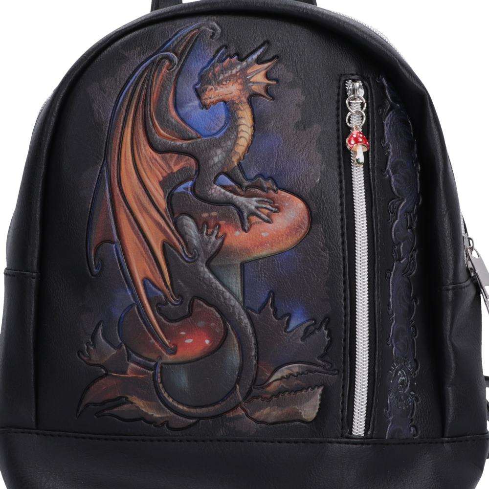 Mushroom Dragon Backpack  By Anne Stokes
