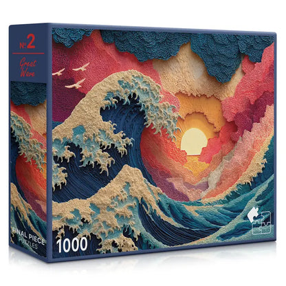 No. 2 - Great Wave, 1000 Piece Puzzle