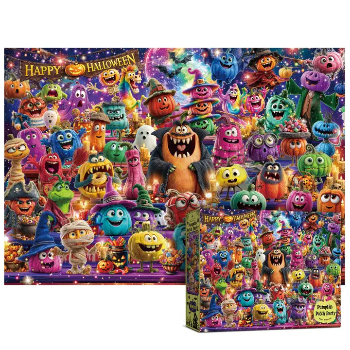 Pumpkin Patch Party, 1000 Piece Puzzle