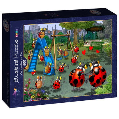 Coccinelles au Parc by Francois Ruyer, 500 Piece Puzzle
