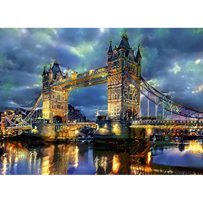 Tower Bridge, England London Bridge by Pedro Gavidia, 1000 Piece Puzzle