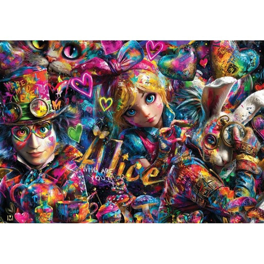 Alice in Graffitiland by Michael David Ward, 1000 Piece Puzzle