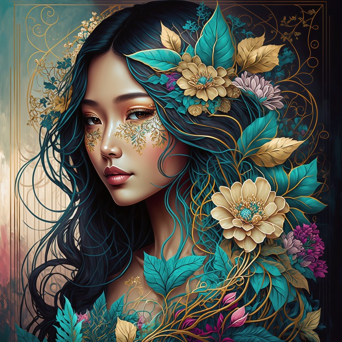 Hana - Soul of Nature Collection from 123RF. 1000 Piece Puzzle