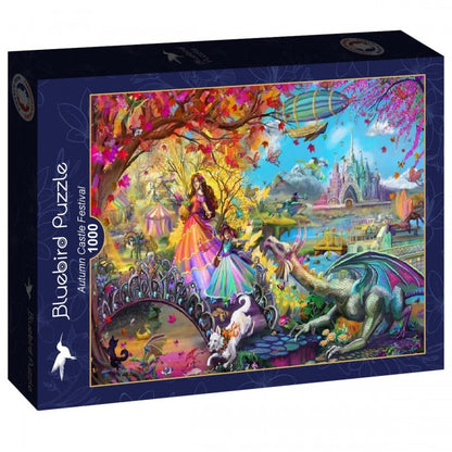 Autumn Castle Festival by Rose Khan, 1000 Piece Puzzle
