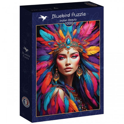 Indian Beauty from 123RF, 1000 Piece Puzzle