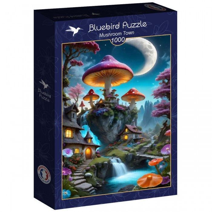 Mushroom Town From 123RF, 1000 Piece Puzzle