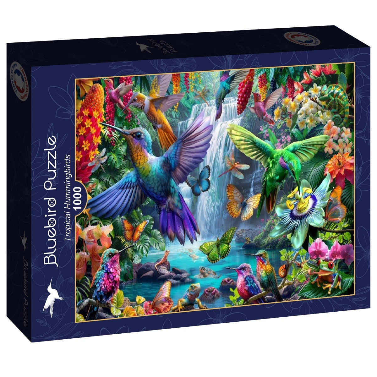 Tropical Hummingbirds by Jessica White, 1000 Piece Puzzle