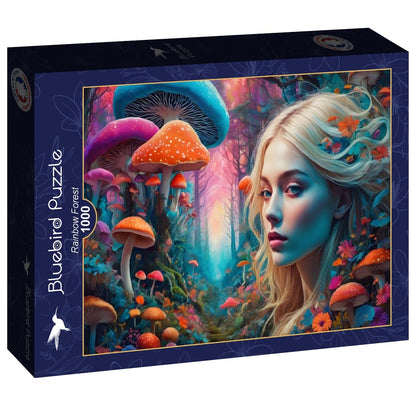 Rainbow Forest from 123RF, 1000 Piece Puzzle