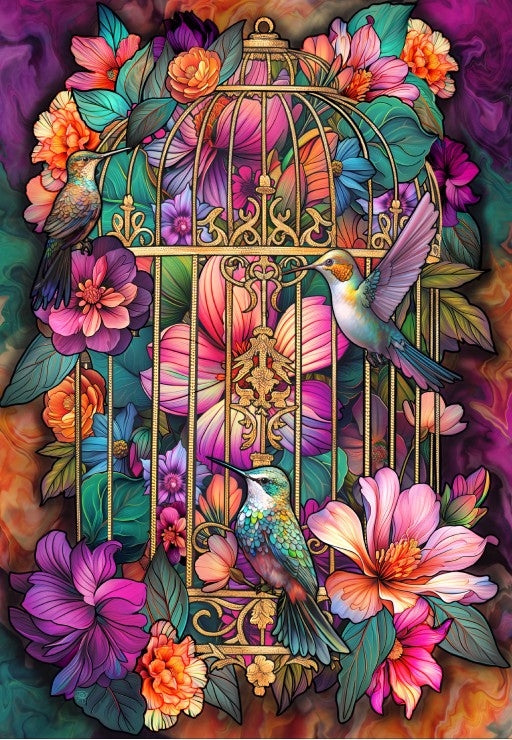 Captured Beauty by RomantzArt, 1000 Piece Puzzle