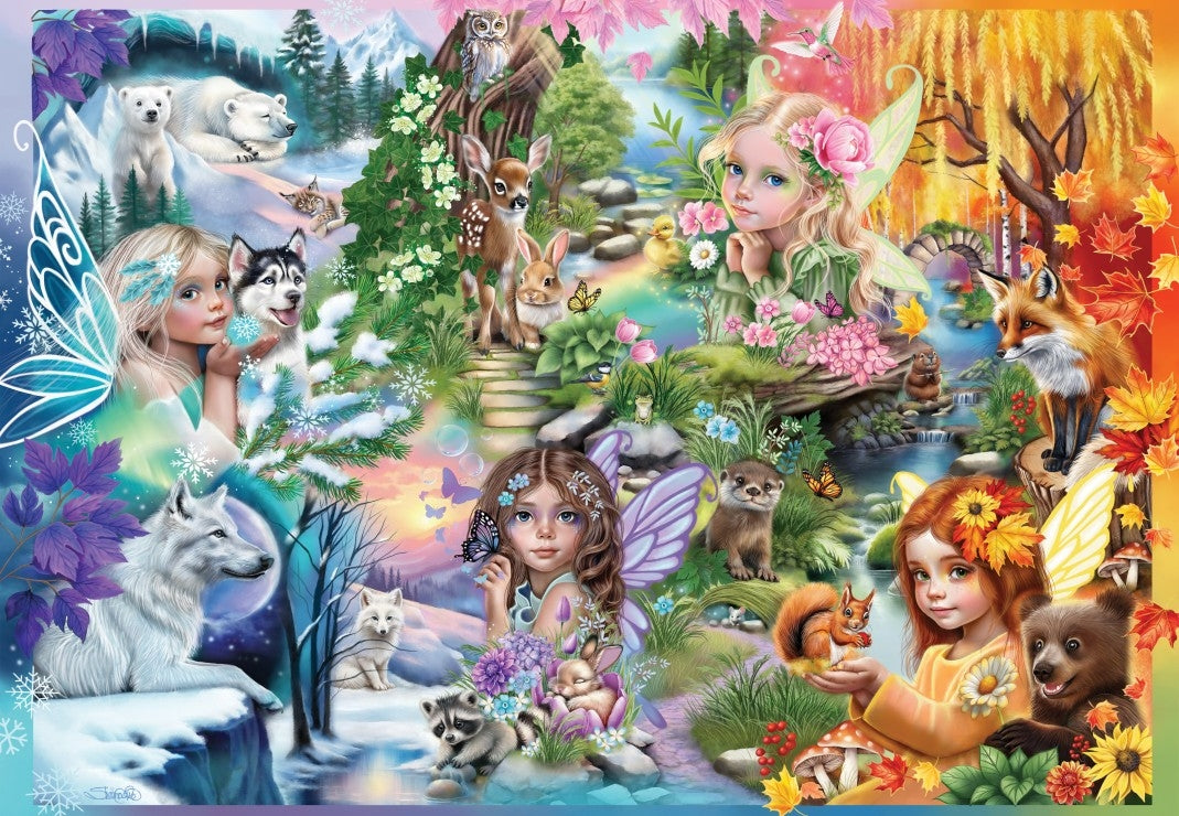 A Season of Fairies by Sheena Pike, 1000 Piece Puzzle