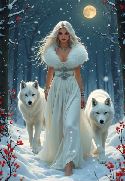Wolf Queen from 123RF, 1000 Piece Puzzle