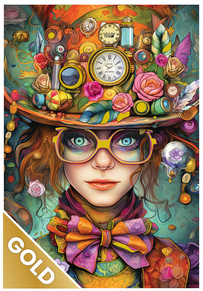 Mad Props by RomantzArt - Limited Edition 2000 Piece Puzzle with Gold Effect, Soft Touch and Collector Card