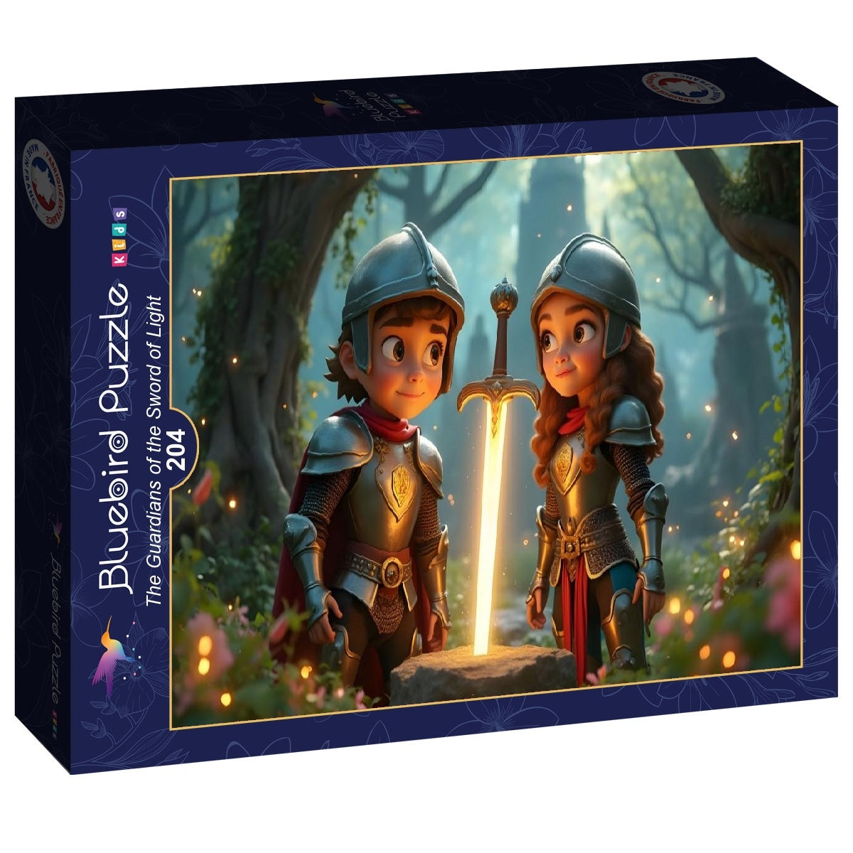 The Guardians of the Sword of Light from 123RF, 204 Piece Puzzle