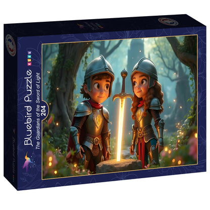 The Guardians of the Sword of Light from 123RF, 204 Piece Puzzle