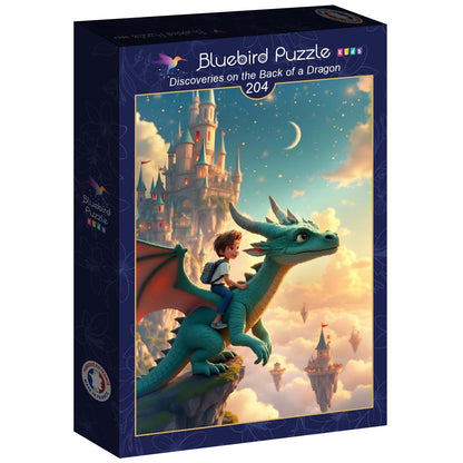 Discoveries on the Back of a Dragon from 123RF, 204 Piece Puzzle