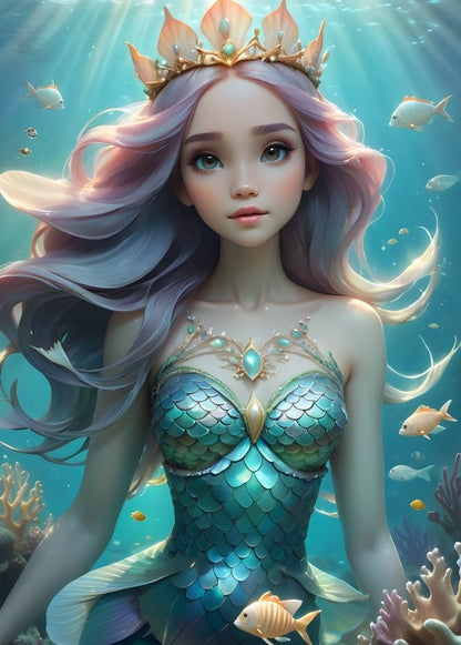Beautiful Mermaid from 123RF, 300 Piece Puzzle